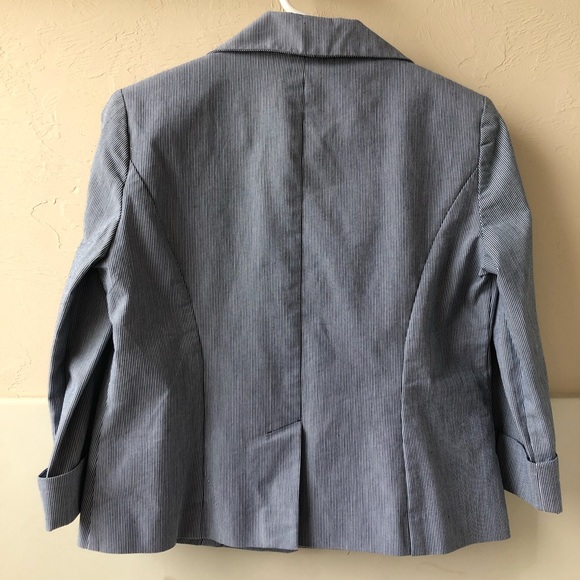 Courtenay blue and white striped blazer - Picture 3 of 3